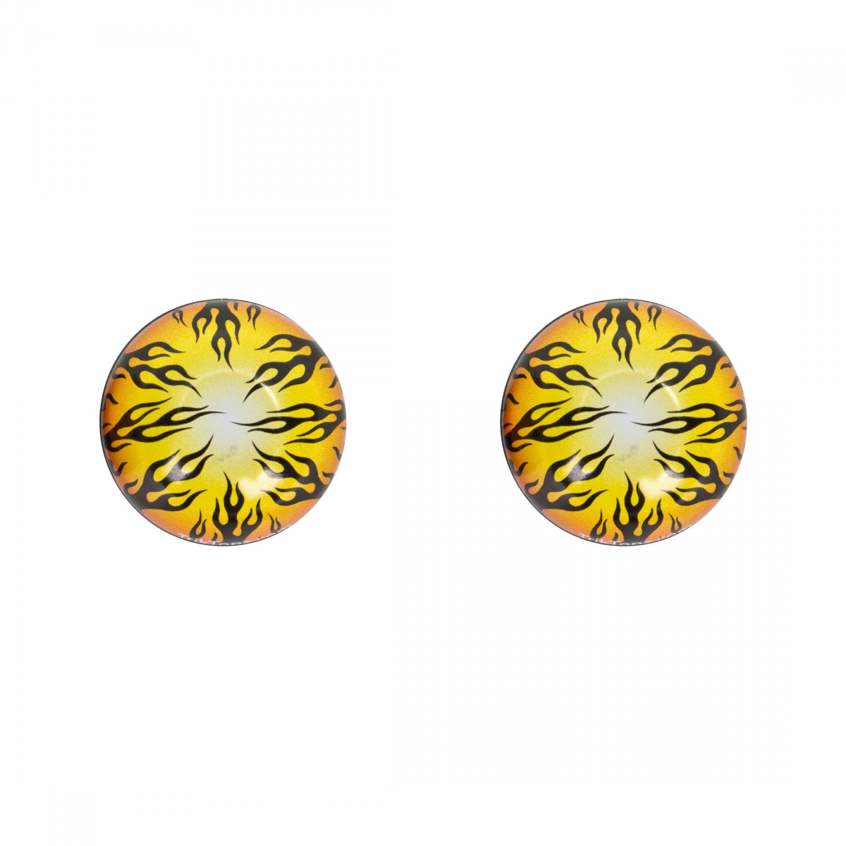 Valve Caps Triktopz Flame BK 1pr/PK