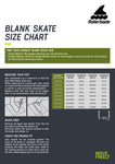 9/9.5 Rollerblade Blank SK Aggressive Inline Skates