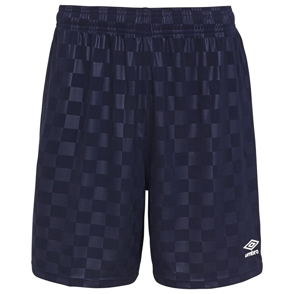 Umbro Men's Checkered Short Large Navy Sports Plus Denver