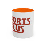 Sports Plus Accent Coffee Mug - 11oz & 15oz - Perfect for Sports Lovers