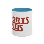 Sports Plus Accent Coffee Mug - 11oz & 15oz - Perfect for Sports Lovers