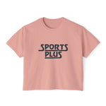 Women’s Boxy Tee - Sports Plus Graphic Tee for Casual Wear