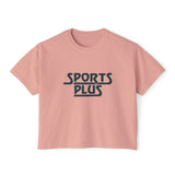 Women’s Boxy Tee - Sports Plus Graphic Tee for Casual Wear