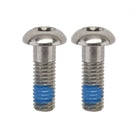 Brake Part Sram Disc ADPTR Screws ONLY 15mm T25 SS Pair f/FLAT Mount Caliper