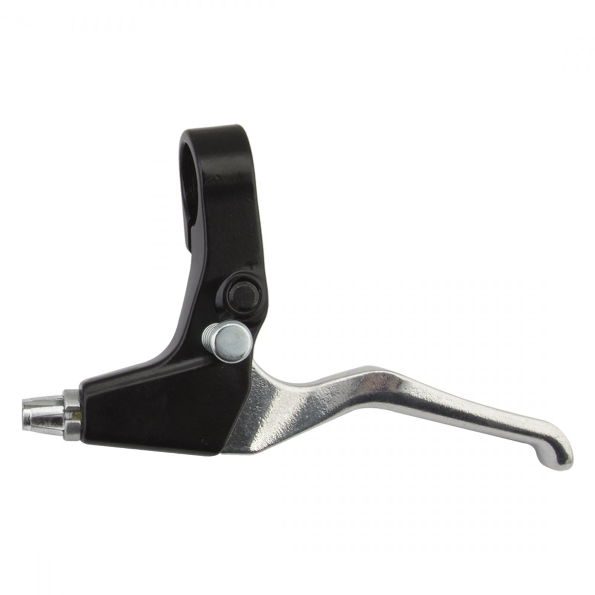 Brake Lever Sunlt MX T-7 BK/SL LH Lockng