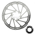 Brake Part Sram Disc Rotor 180 C-LINE CL Rounded w/LOCK Ring SL/BK
