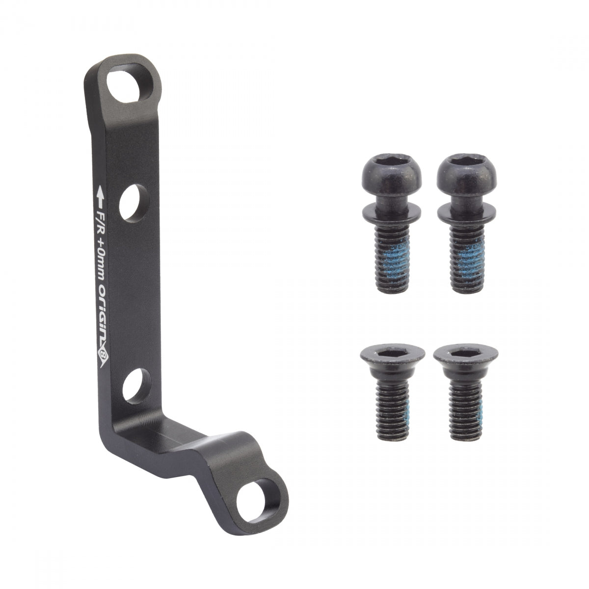 Brake Part OR8 Vise Disc Adapter F/R PM/FM +0mm BK