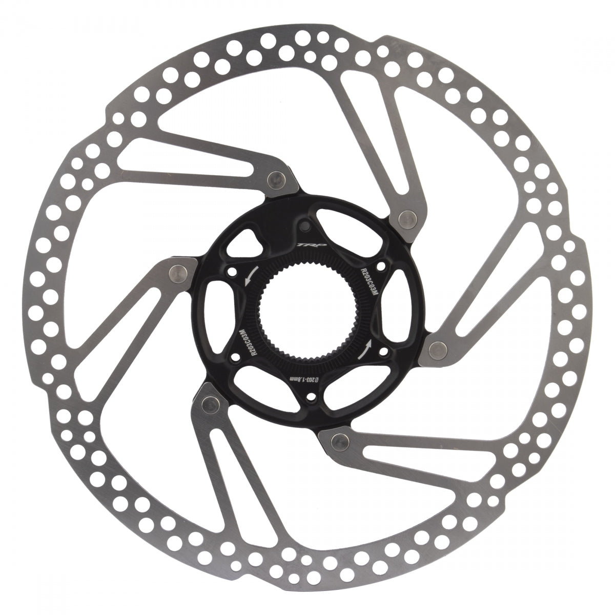 Brake Part TRP Disc Rotor TR-25 203mm CL BK Lock Ring Not Included