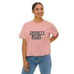 Women’s Boxy Tee - Sports Plus Graphic Tee for Casual Wear