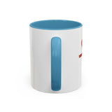 Sports Plus Accent Coffee Mug - 11oz & 15oz - Perfect for Sports Lovers