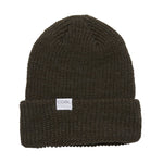 The Stanley Soft Knit Cuff Beanie - Heather Olive