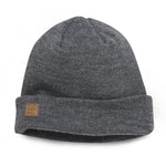 The Harbor Rib Knit Fisherman Beanie - Charcoal