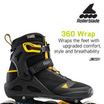 12 Rollerblade Macroblade 3WD 100
