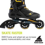 12 Rollerblade Macroblade 3WD 100