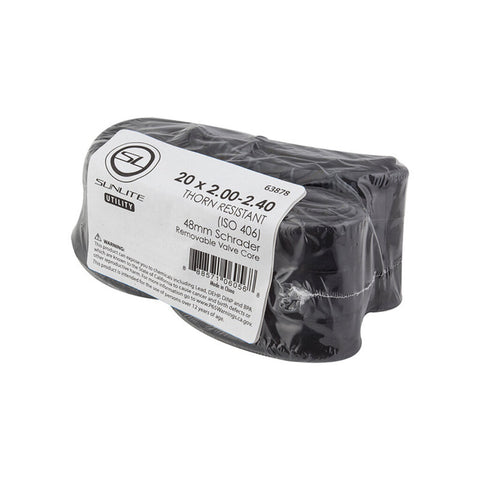 20x2.00-2.40 48mm Schrader Valve Thorn Resistant Tube