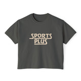 Women’s Boxy Tee - Sports Plus Graphic Tee for Casual Wear
