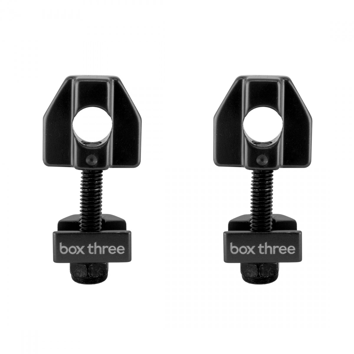 Chain Tension ADJ Box Three 10mm/1-AXLE Hole BK