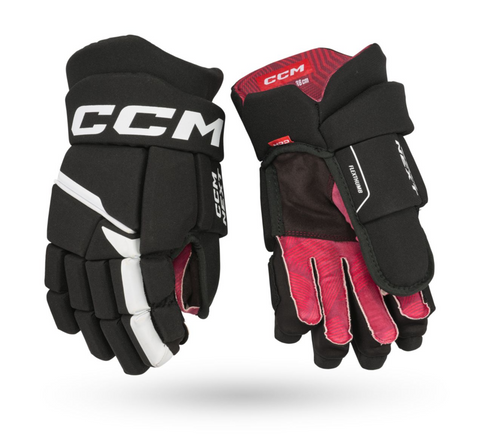 CCM Next Hockey Gloves - Black - 14"