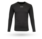 CCM Men's TLS3BA Compression LS Top - Small