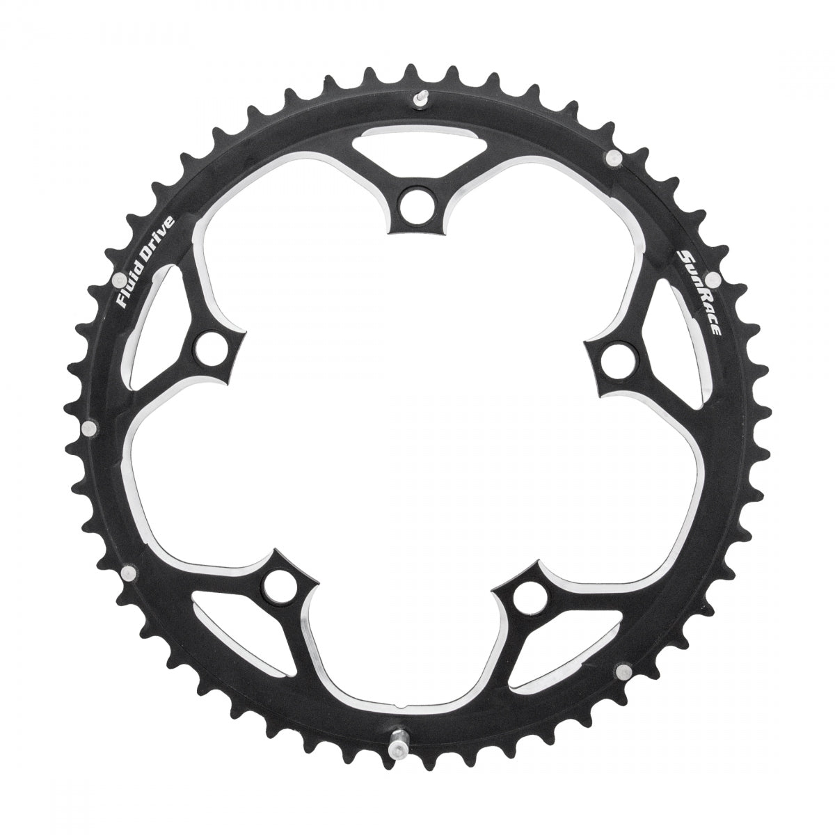 Chainring Sunrace 53T 130mm RS0 BK