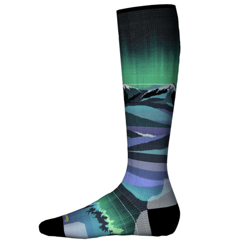 Smartwool Junior Zero Cushion Aurora Flash - XL
