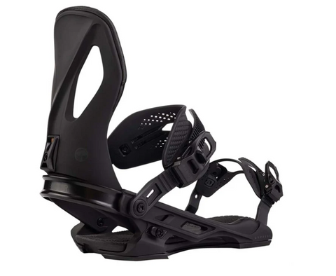 Arbor Cypress 2025 Snowboard Bindings - Black/Black - Medium