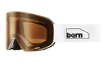 Bern B-1 Zeiss White w/ Sonar Silver Mirror S3/ Cloudy S1 Lenses - Large