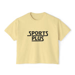 Women’s Boxy Tee - Sports Plus Graphic Tee for Casual Wear