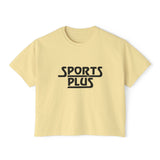 Women’s Boxy Tee - Sports Plus Graphic Tee for Casual Wear