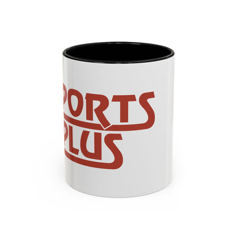 Sports Plus Accent Coffee Mug - 11oz & 15oz - Perfect for Sports Lovers