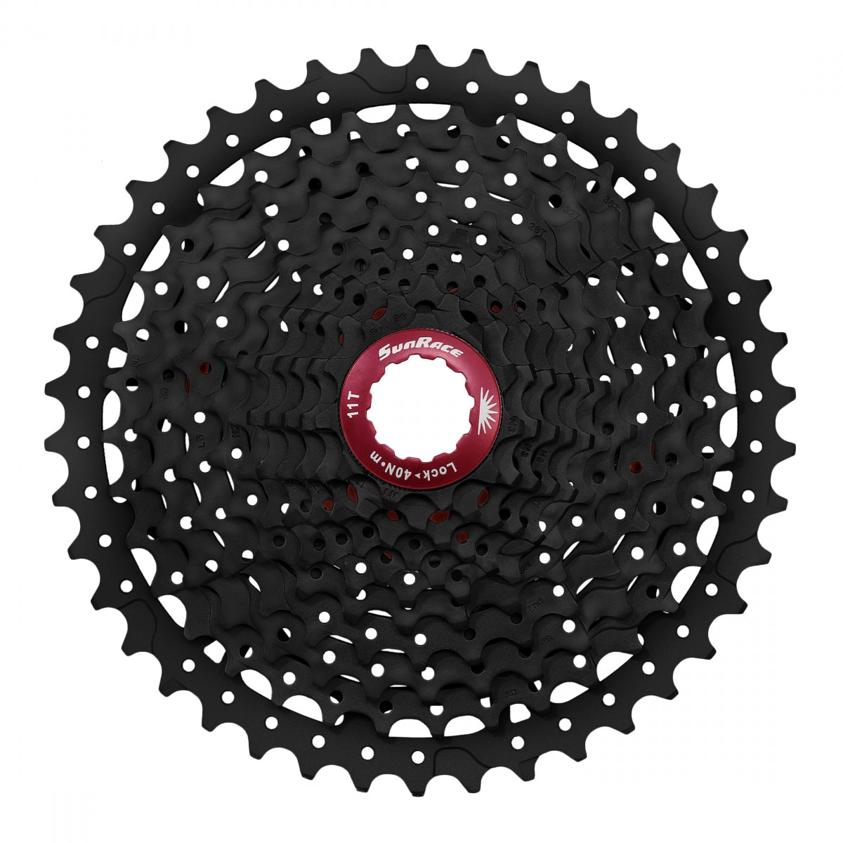 FH Cass Sunrace CSMX 11-42 BK/RD 11s