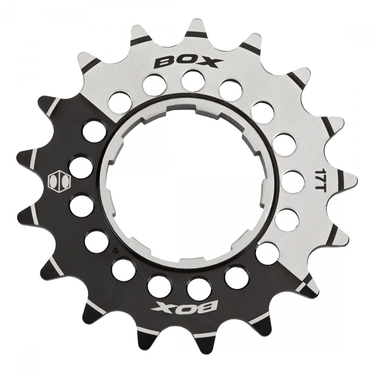 Cog Box One ALY 17T 3/32  f/SGLE SPD Cass BK