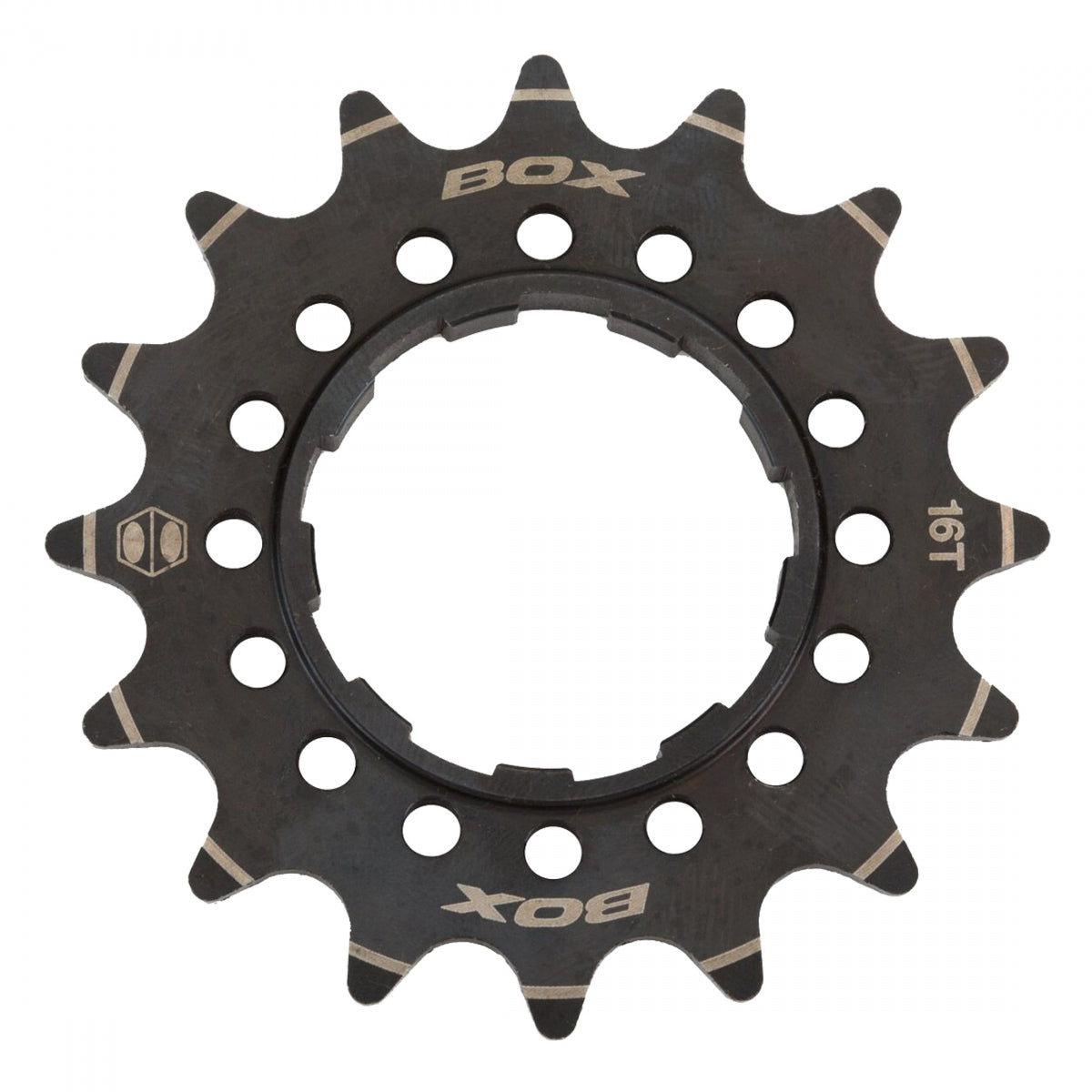 Cog Box One Crmo 16T 3/32  f/SGLE SPD Cass BK
