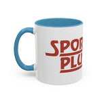 Sports Plus Accent Coffee Mug - 11oz & 15oz - Perfect for Sports Lovers
