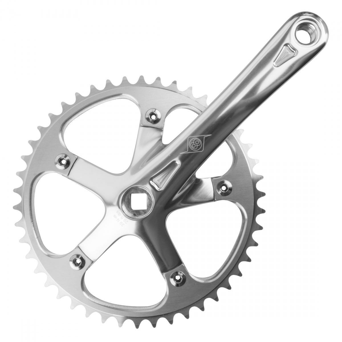 Crankset OR8 P/P Track 170x46 3/32 SQ SL/SL