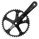 Crankset OR8 P/P Track 170x46 3/32 SQ BK/BK