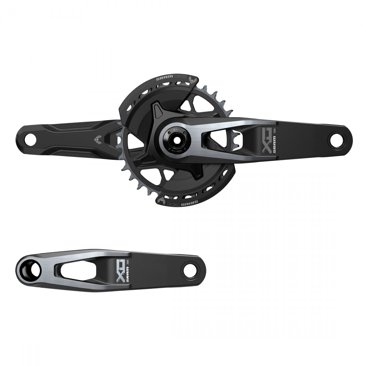 Crankset Sram X0 Eagle 175x32 Q174 CL55 Dub 2-GUARDS NoBB BK T-TYPE V2