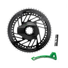 Chainring Sram Red AXS E1 Powermeter 46/33 DM BK/SL