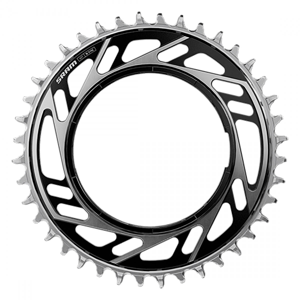 Chainring Sram 44T Red E1 XPLR f/POWERMETER Thread Mount BK/SL