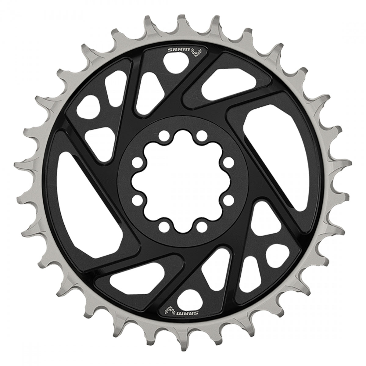 Chainring Sram 34T Direct XX DH 6mm BK T-TYPE w/8-BOLTS