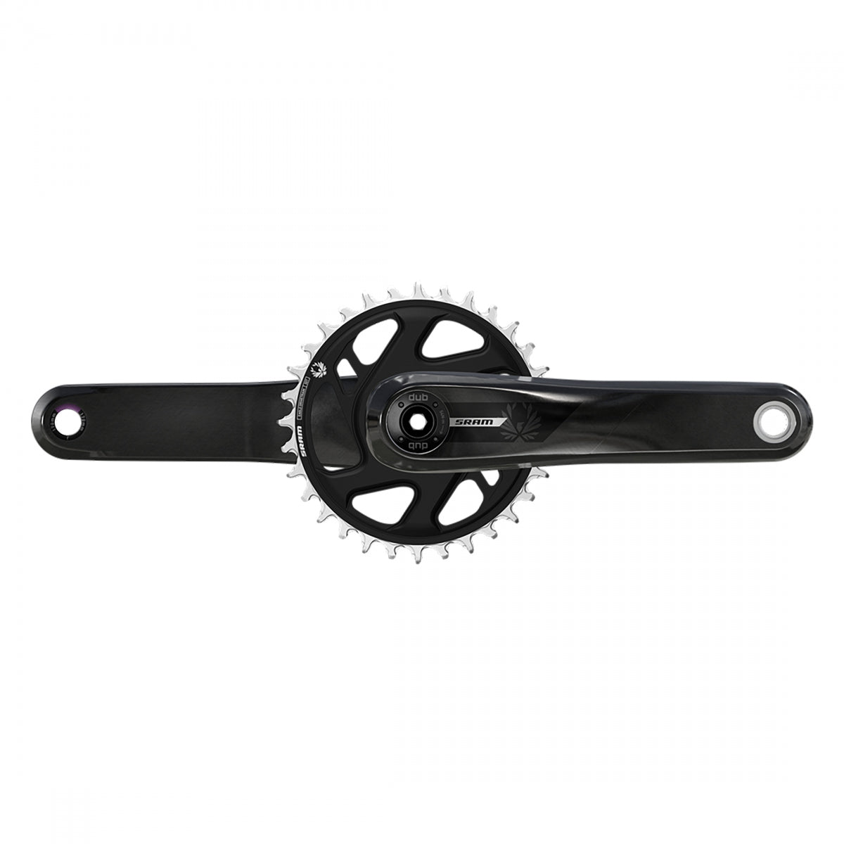 Crankset Sram S500 Eagle 175x32 CRBN DM Dub ALY w/oCUPS BK Boost 148 Compatible