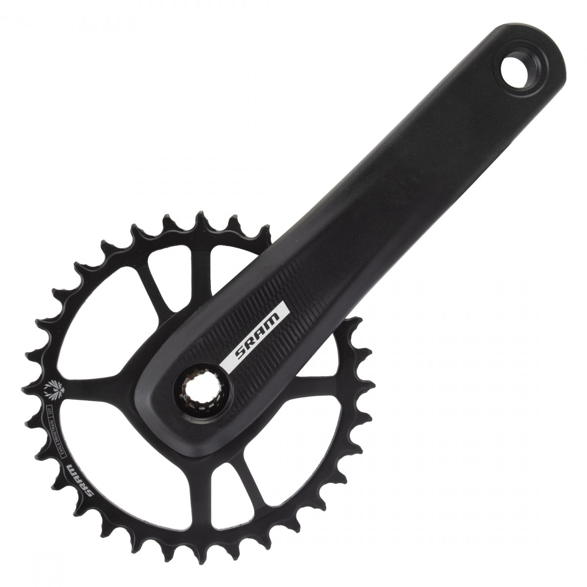 Crankset Sram S100 Eagle 165x32 DM PS STL w/oCUPS BK Boost 148 Compatible