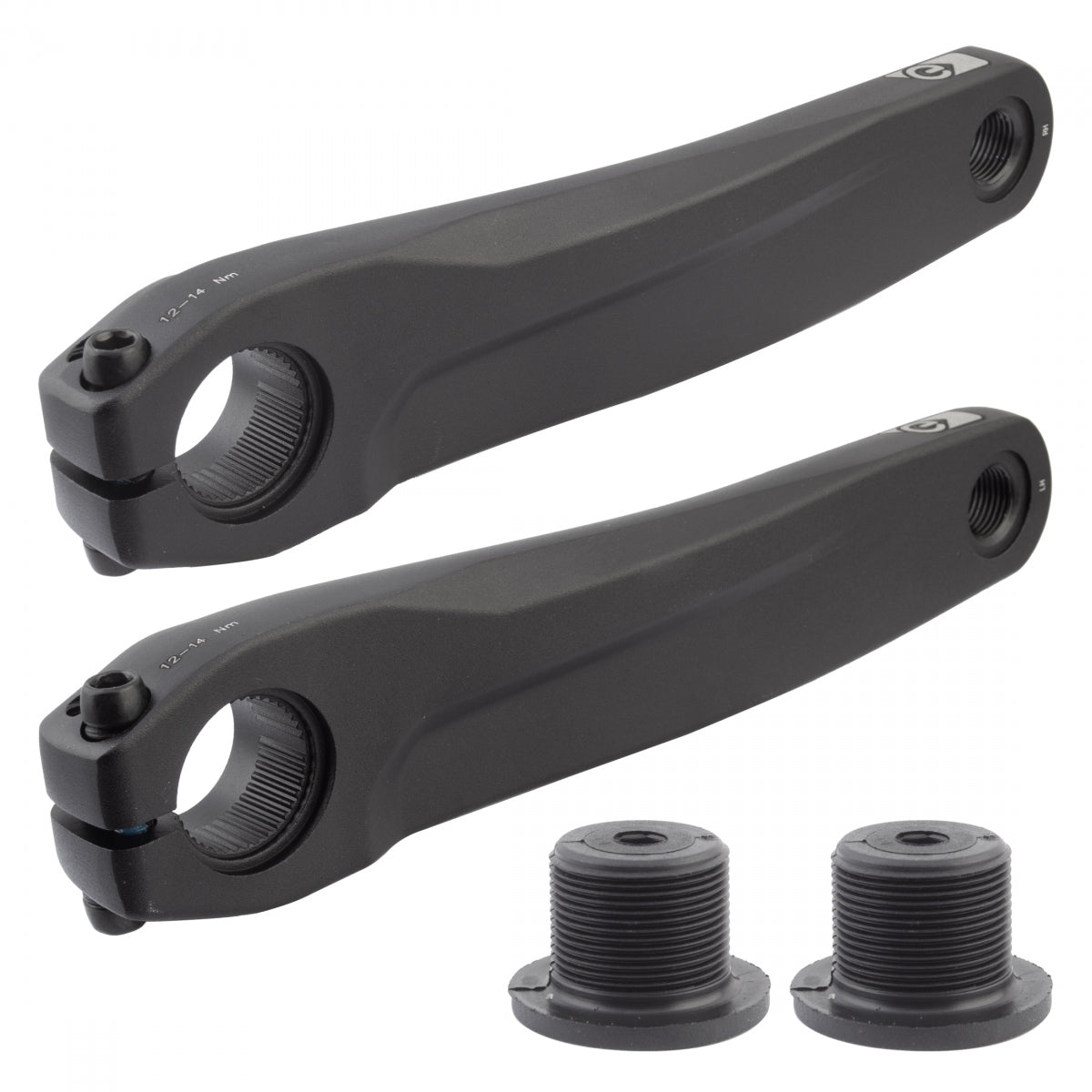 Crankarm Set Fsa Ebike Shi 160mm Spline w/BOLTS BK