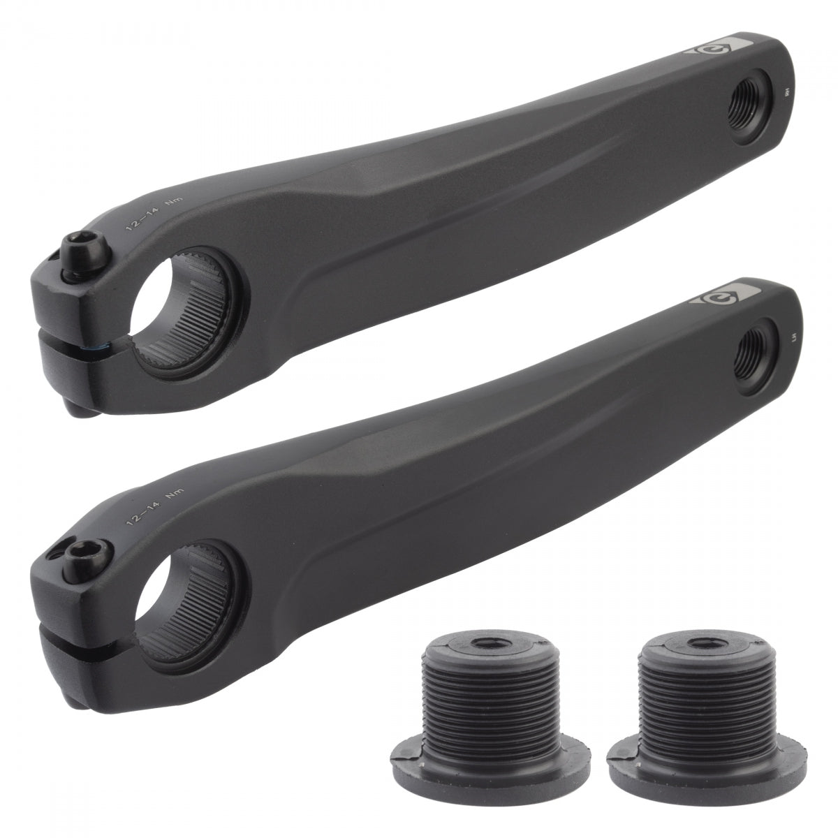 Crankarm Set Fsa Ebike Shi 170mm Spline w/BOLTS BK