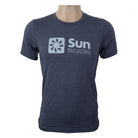 Clothing T-SHIRT Sun Logo Unisex MD Heather Navy