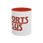 Sports Plus Accent Coffee Mug - 11oz & 15oz - Perfect for Sports Lovers