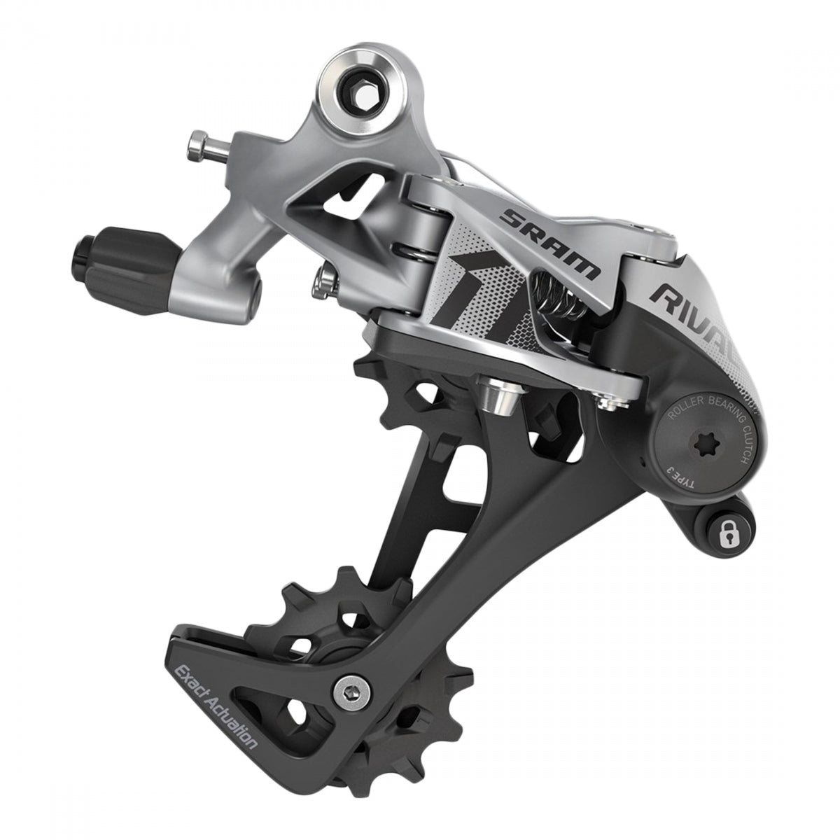 Der Sram RR RIVAL1 TYPE3.0 Long Cage 11s BK