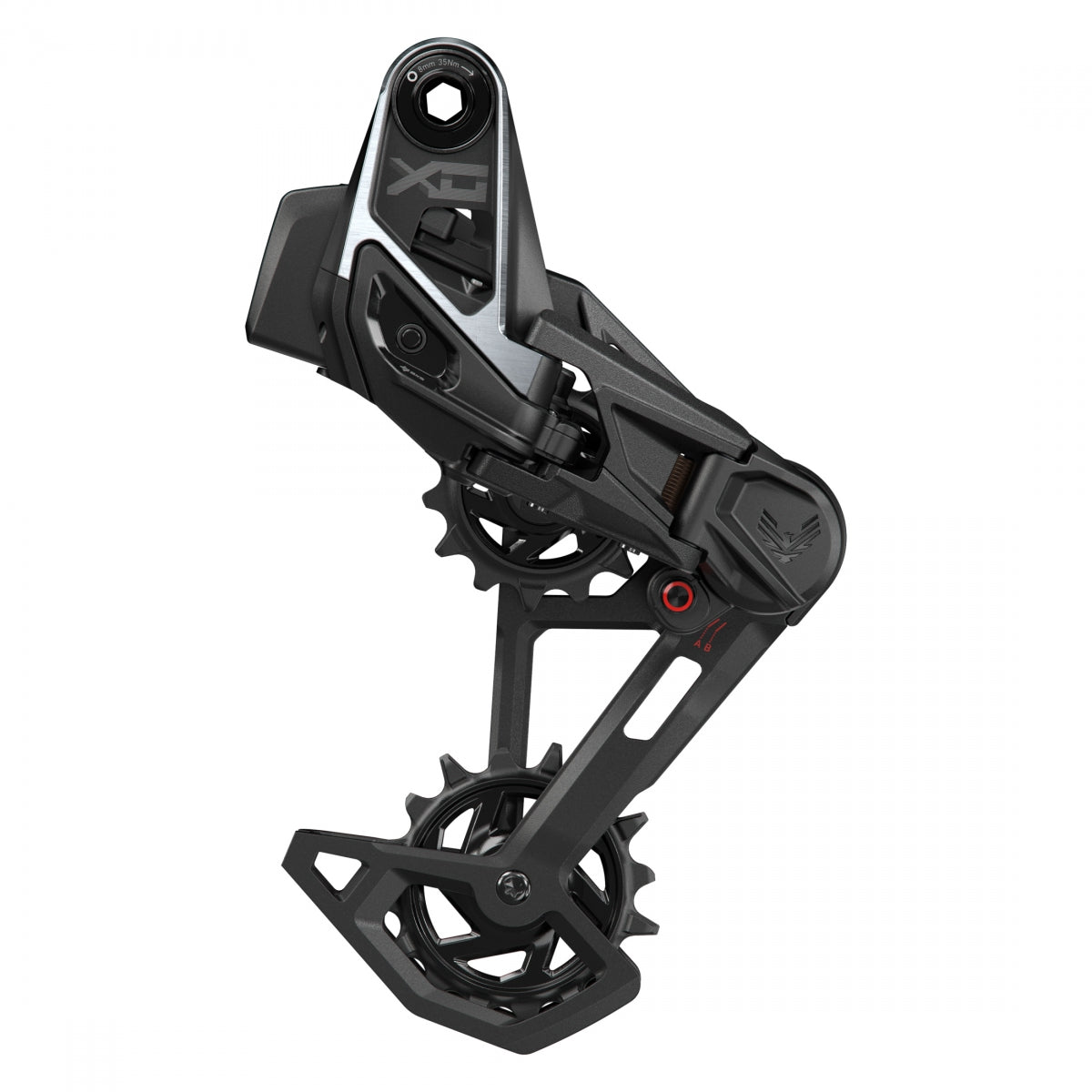 Der Sram RR X0 Eagle AXS 12s BK T-TYPE Battery Not Included