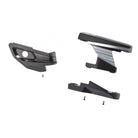 Der Part Sram Pulley COVER/SKID Kit XX Eagle AXS w/HARDWARE UPPR & Lowr Outer Link w/BUSHINGS/BOLTS BK/SL T-TYPE