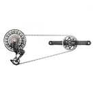 Group Kit Sram XXSL Eagle T-TYPE Powermeter AXS RD/TRIGGER-SHIFTER/CRANK Dub PM-SPIDER 12s-165x34DM/CHAIN/CASS 10-52 BK